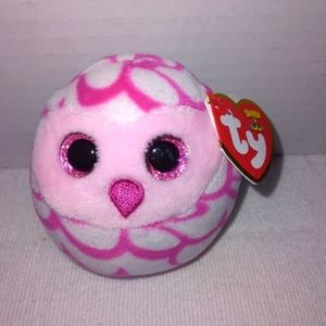 Ty Toys Squish A  Boos Collection - Owl Pinky